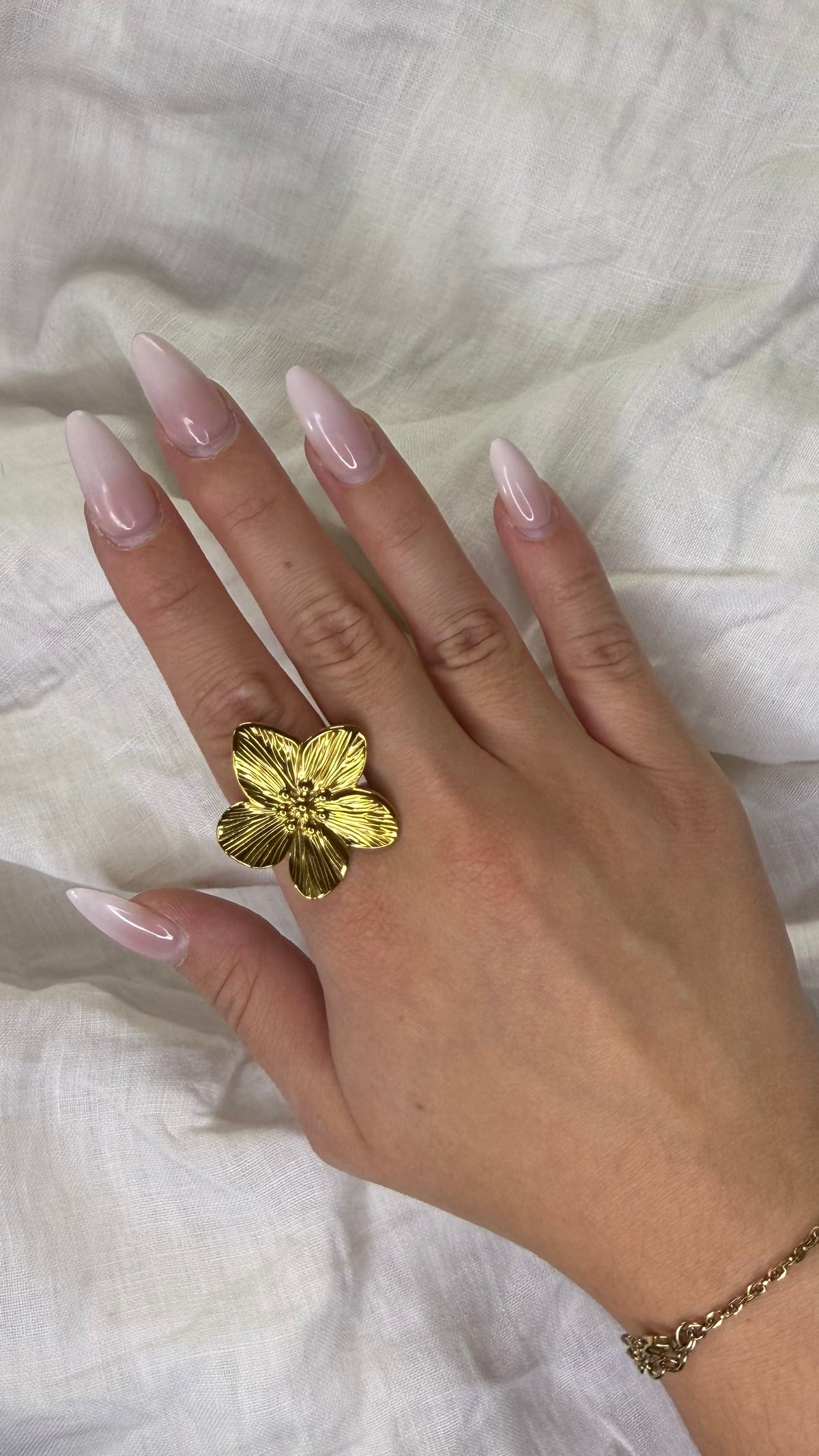 Bague fleur