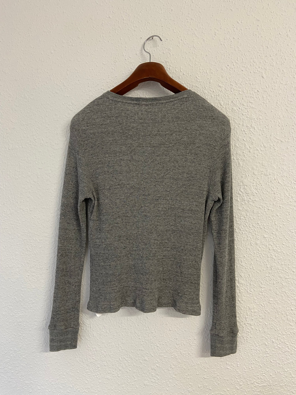 Pull gris nid d'abeille Ralph Lauren taille XL