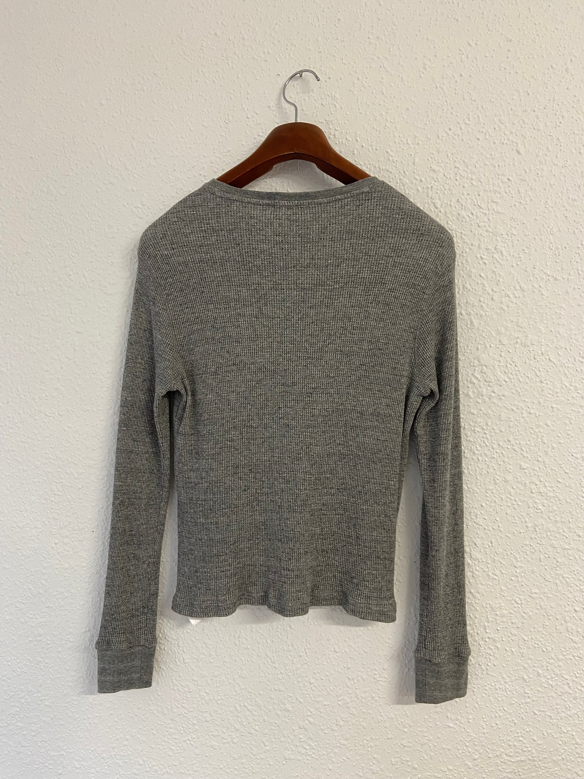 Pull gris nid d'abeille Ralph Lauren taille XL