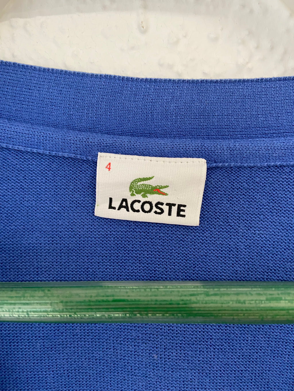 Cardigan bleu Lacoste taille M