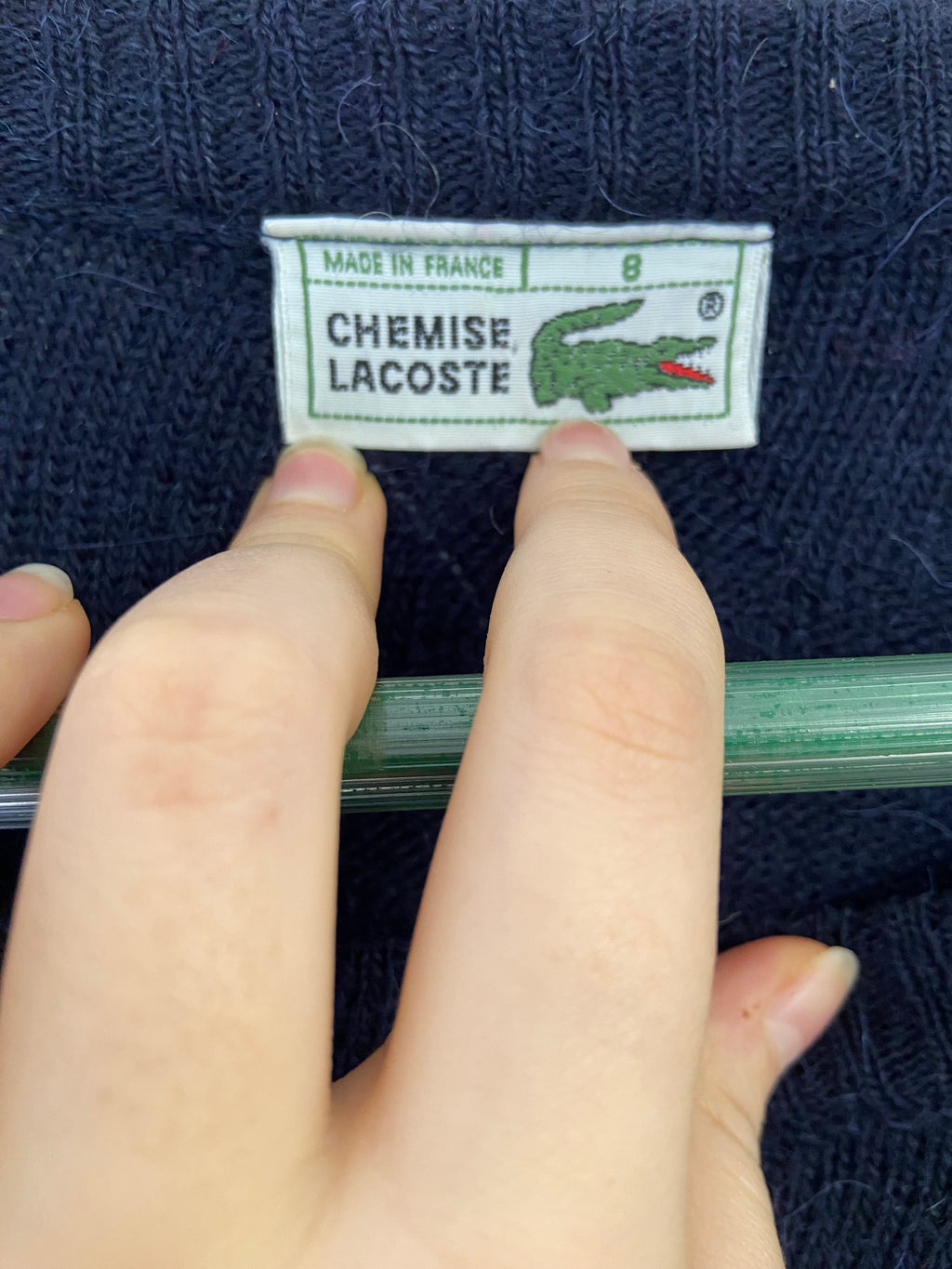 Pull bleu marine Lacoste taille 3XL