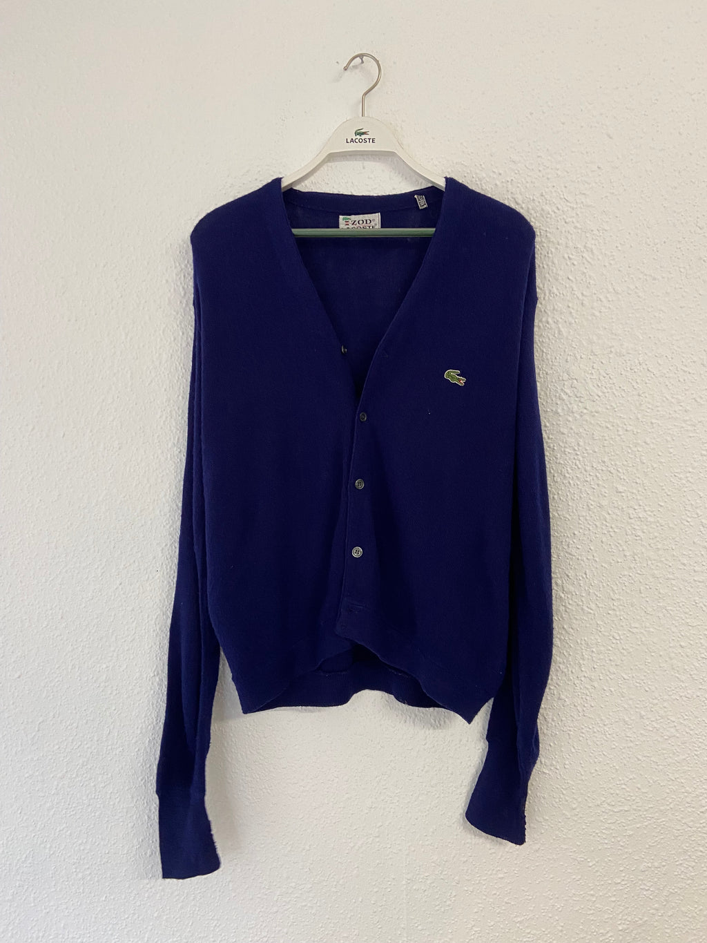 Cardigan bleu Lacoste taille L