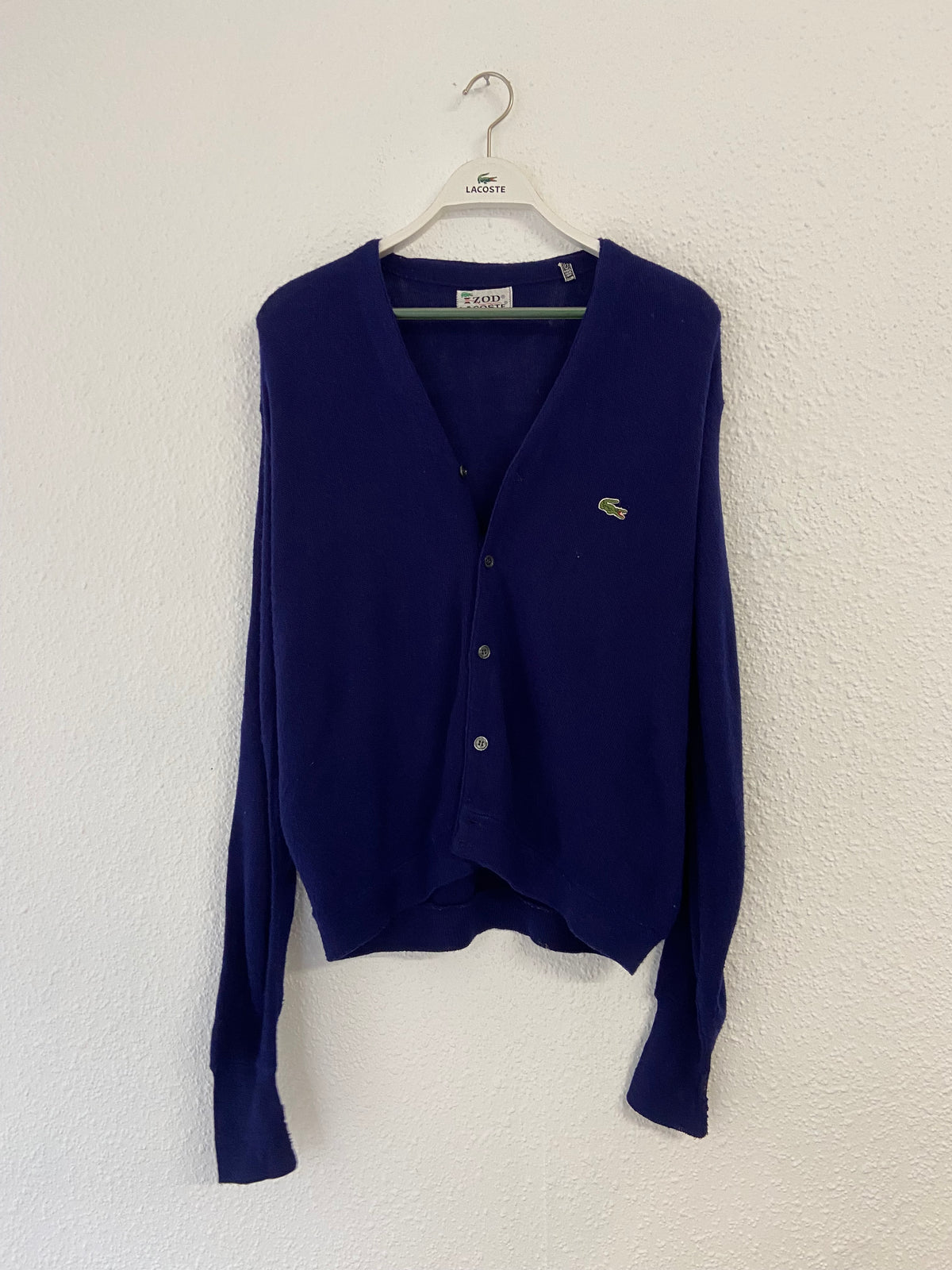 Cardigan bleu Lacoste taille L