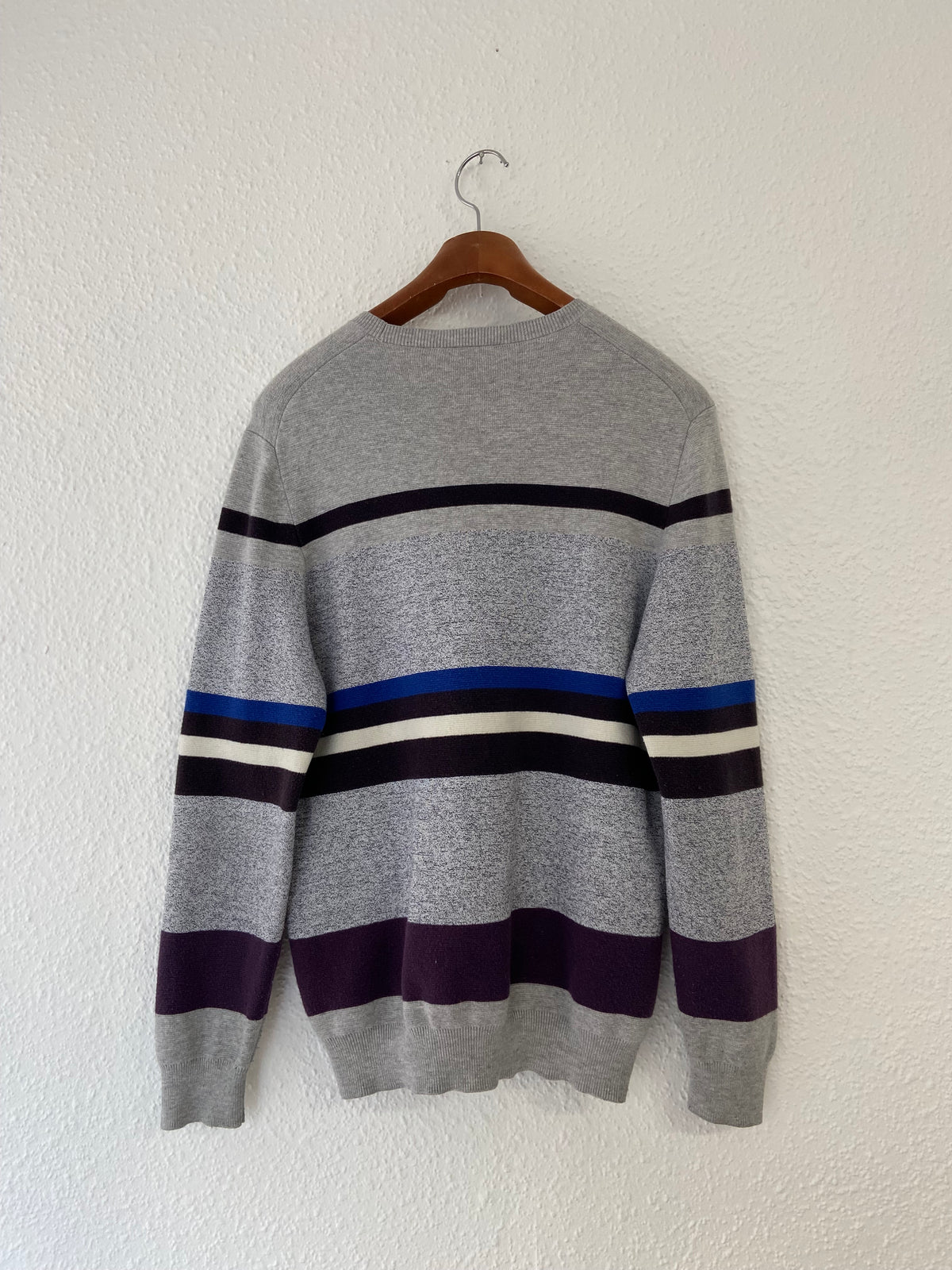 Pull épais Lacoste gris taille XL