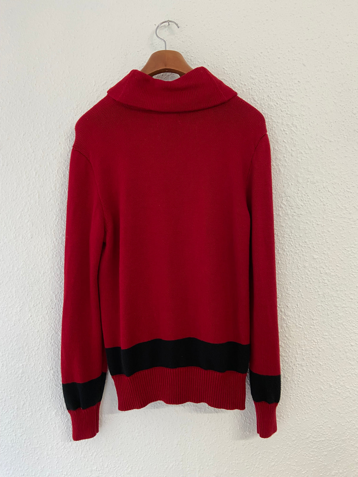 Pull Ralph Lauren rouge taille L