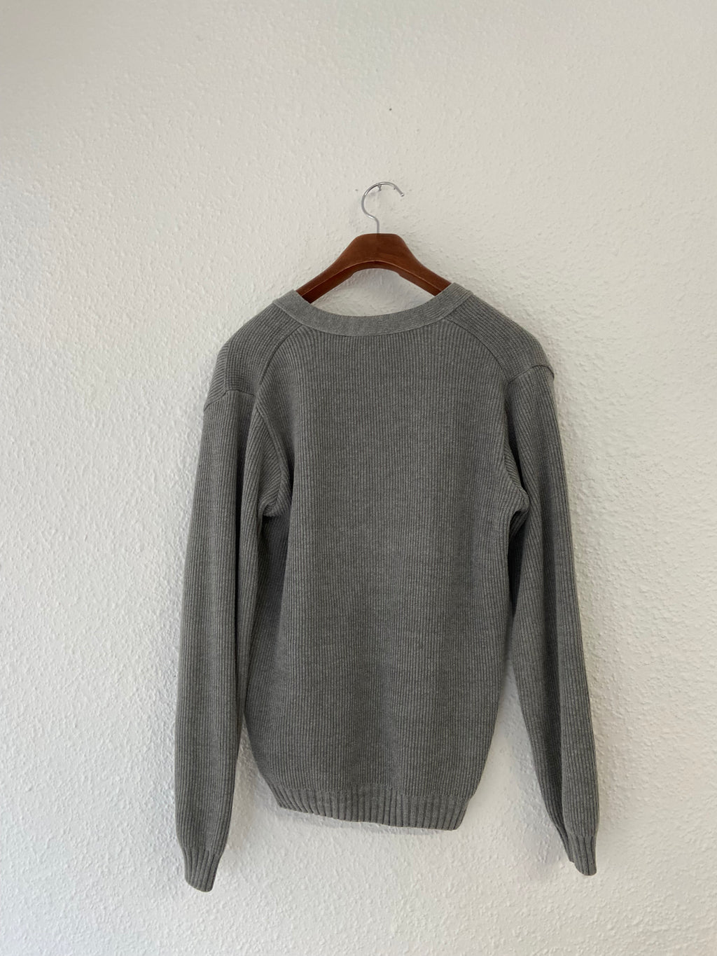 Pull effet Cardigan gris Lacoste taille M