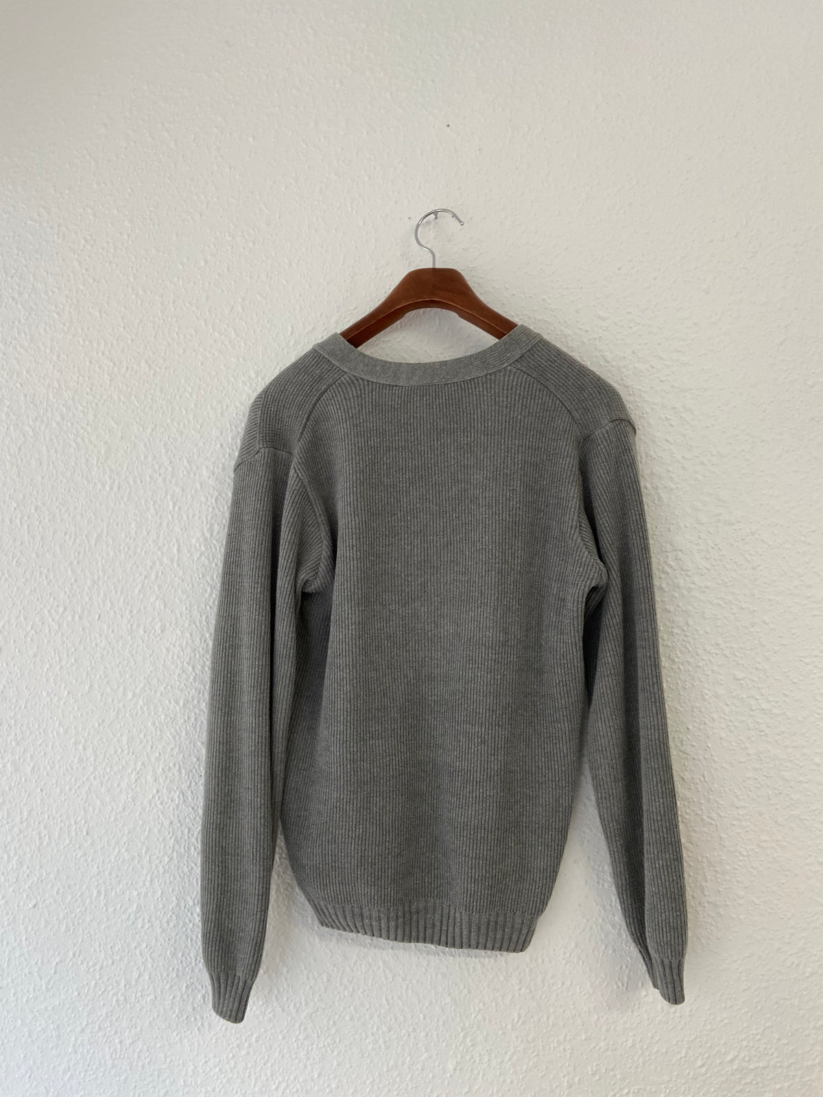 Pull effet Cardigan gris Lacoste taille M
