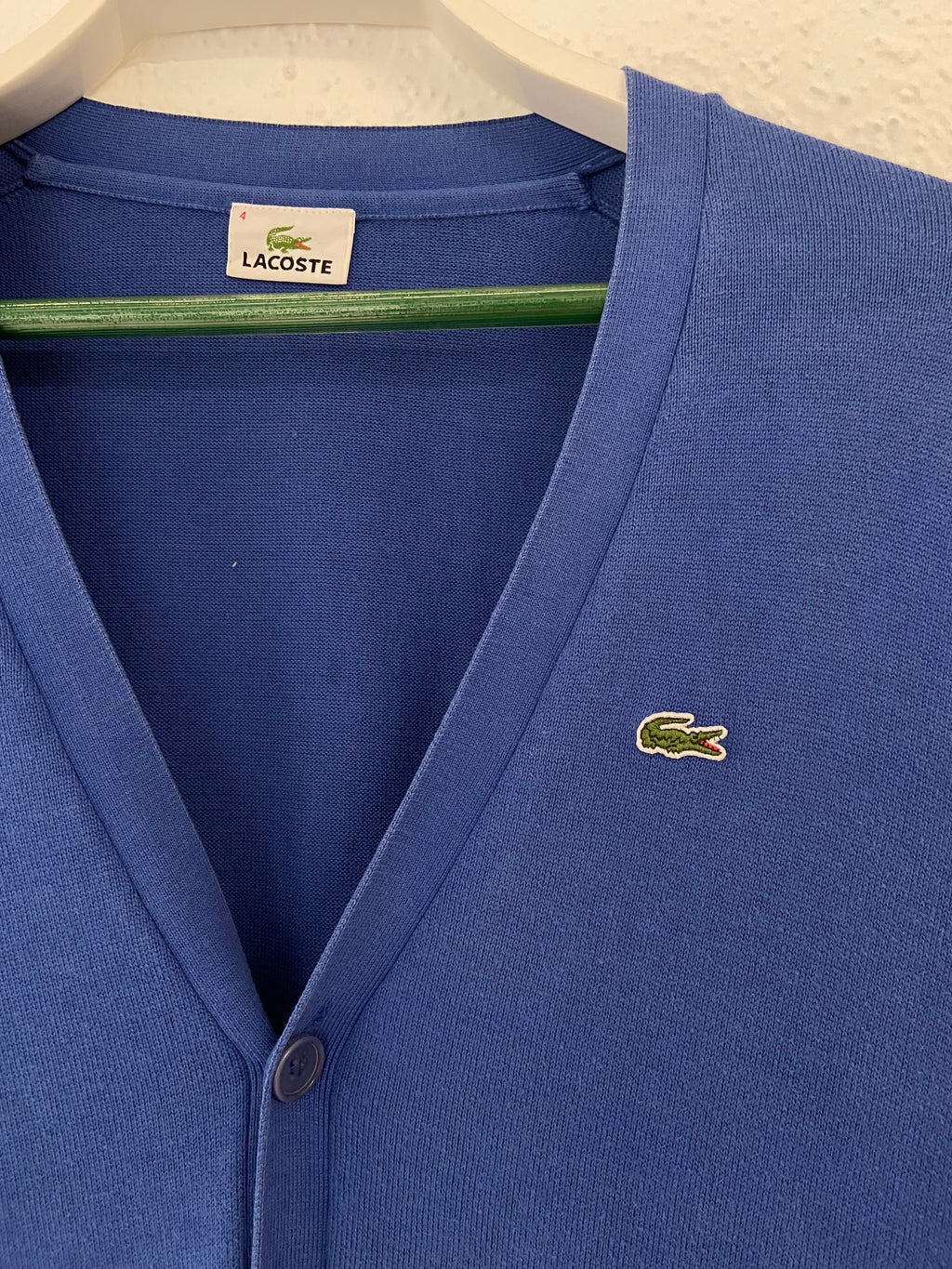 Cardigan bleu Lacoste taille M