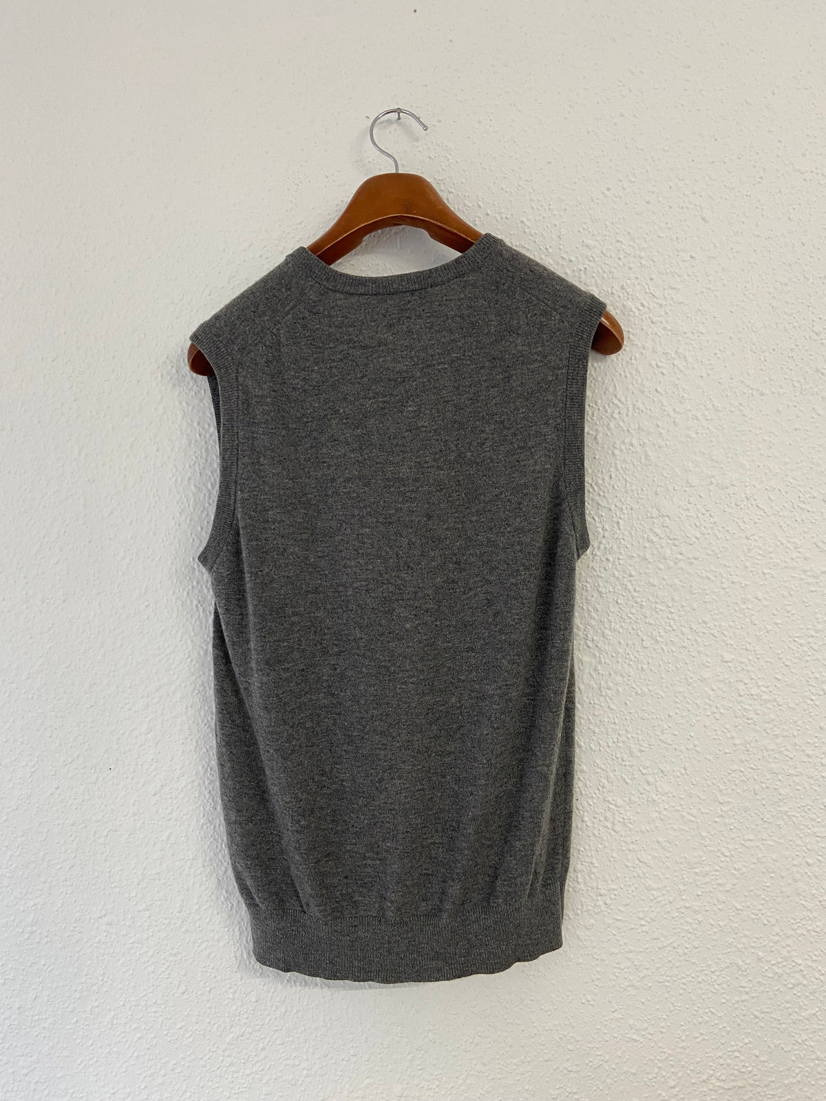 Pull sans manches gris foncé Lacoste taille L
