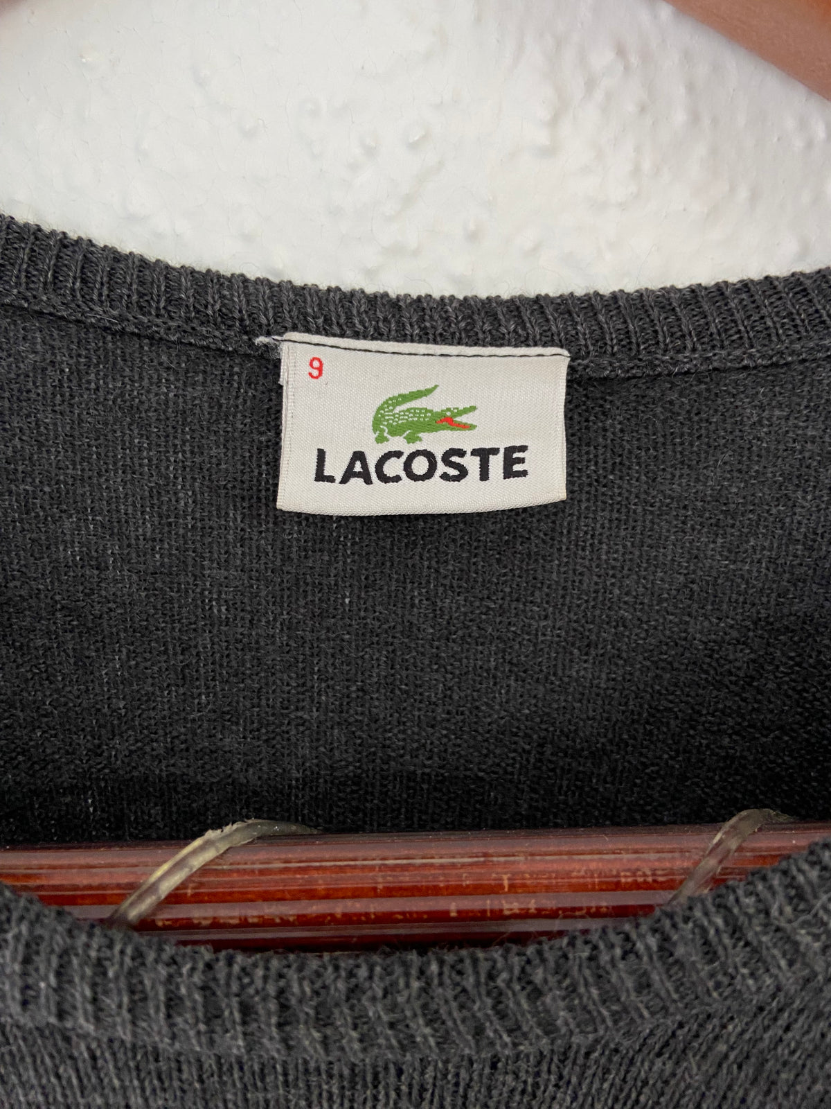 Pull Lacoste gris foncé taille 4XL