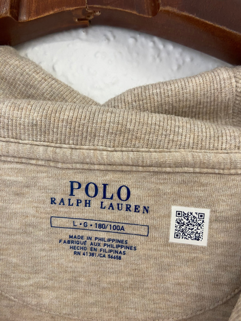 Pull beige Ralph Lauren taille L