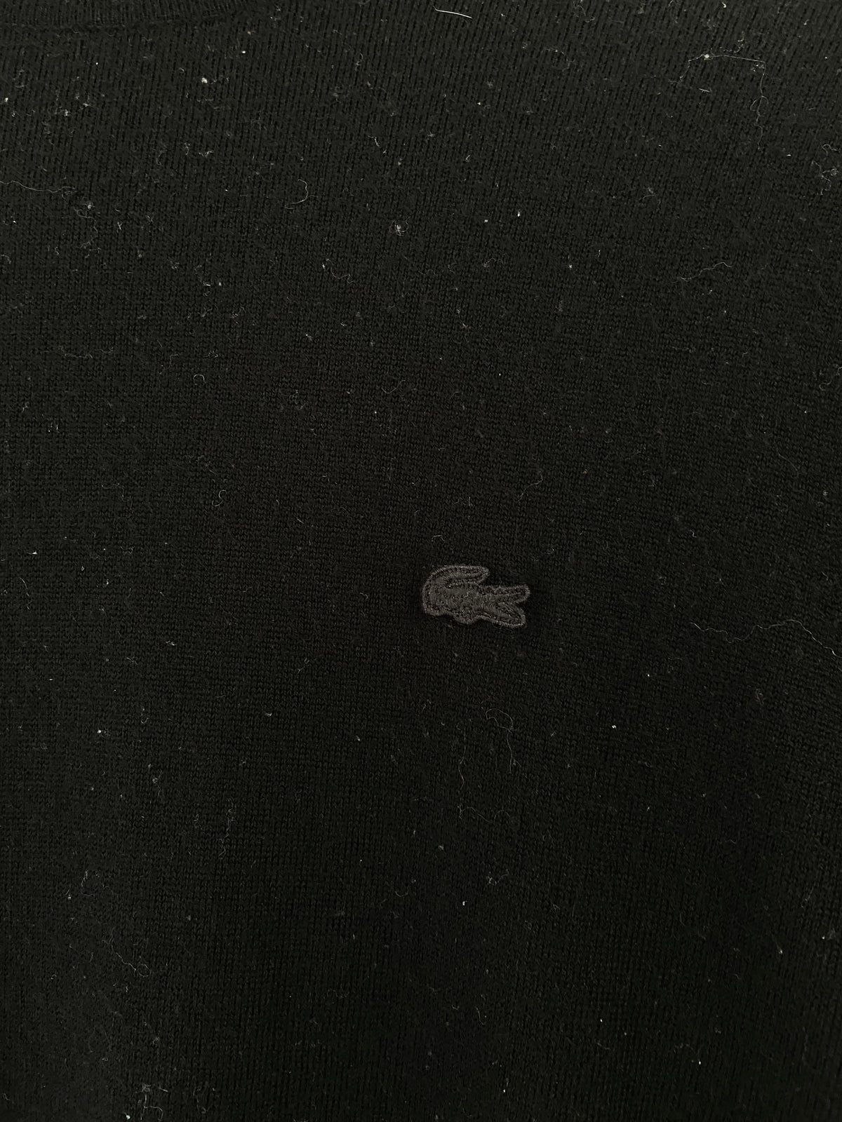 Sous-pull fin Lacoste noir taille M