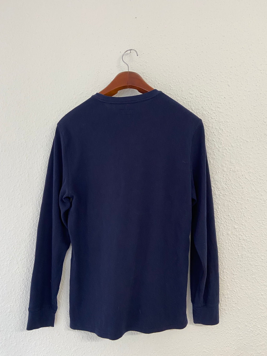 Pull bleu marine nid d'abeille Ralph lauren taille L
