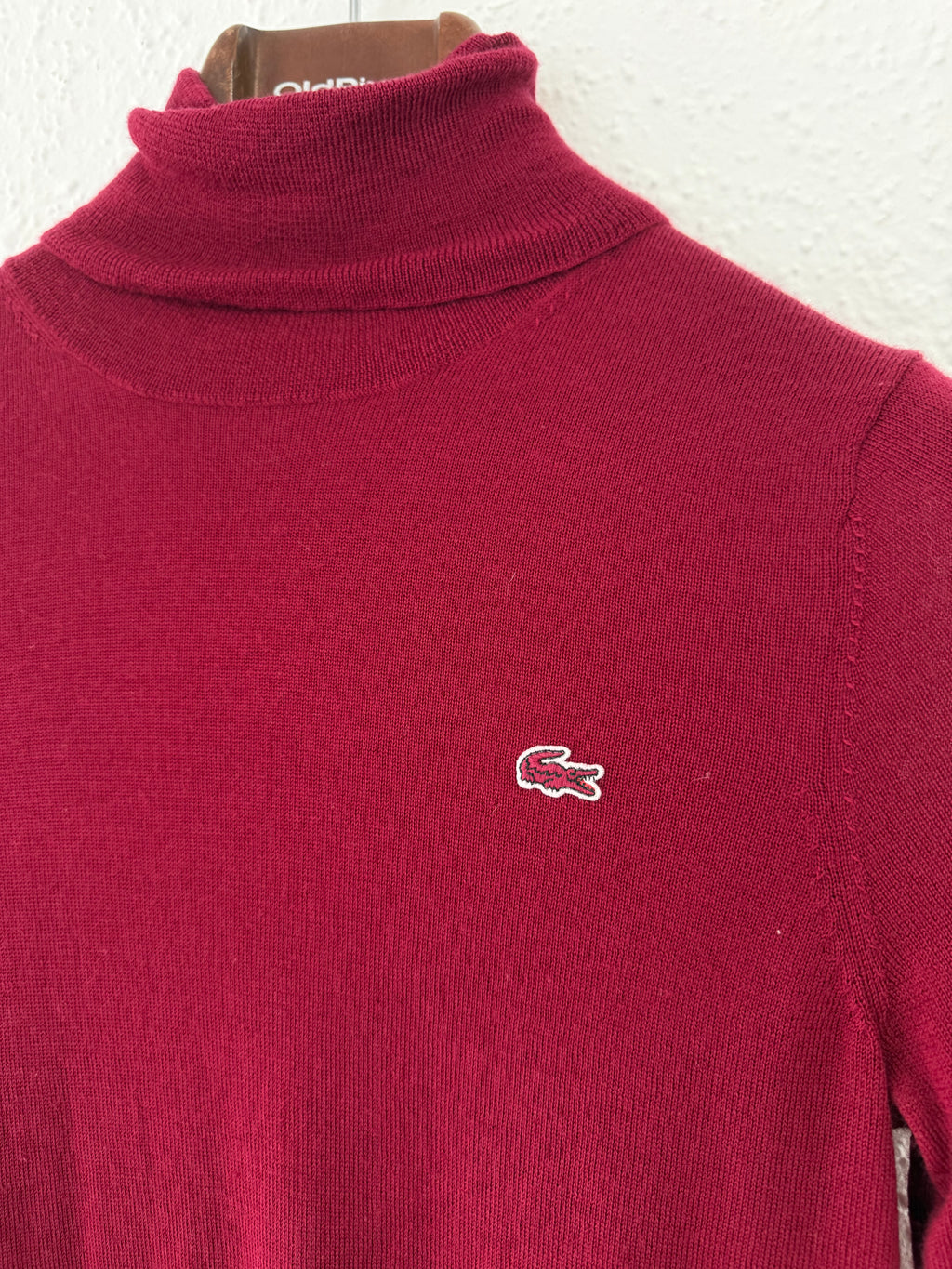 Sous-pull bordeaux Lacoste taille XS