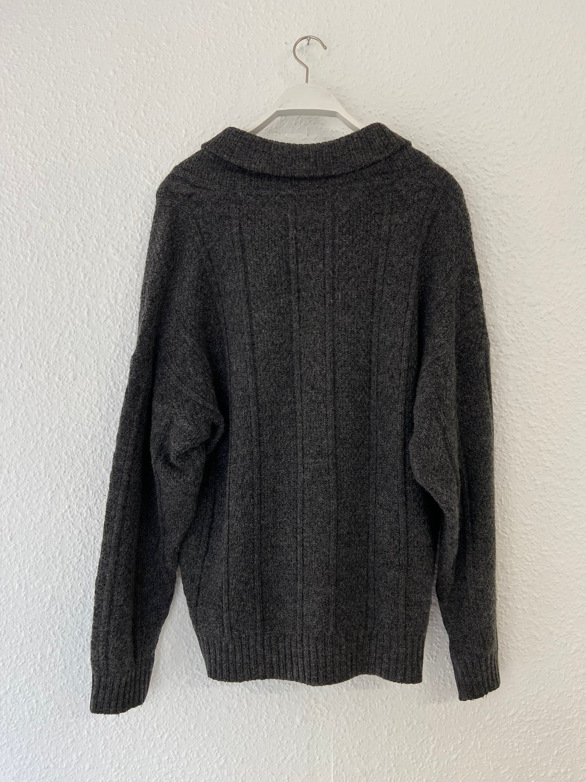 Pull Lacoste gris foncé taille XL