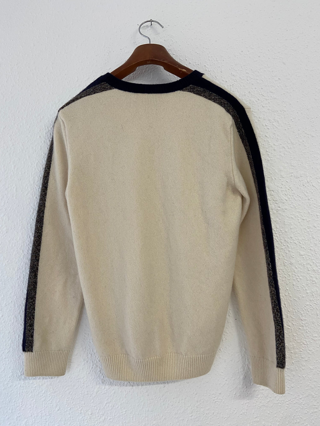 Pull épais beige Lacoste taille M