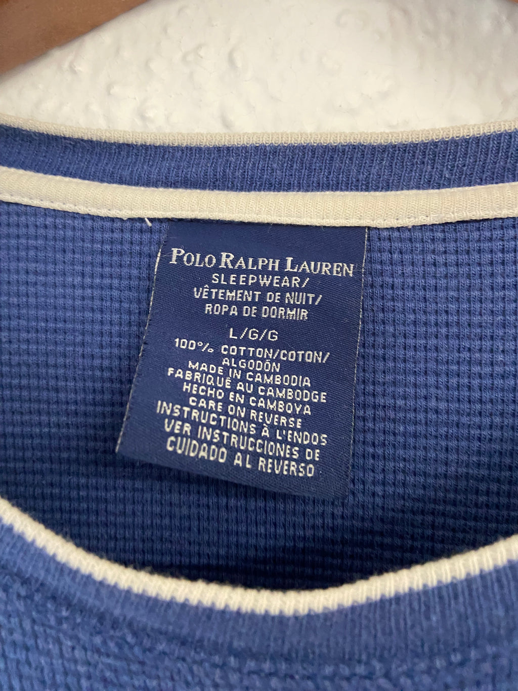Pull bleu Ralph Lauren taille L
