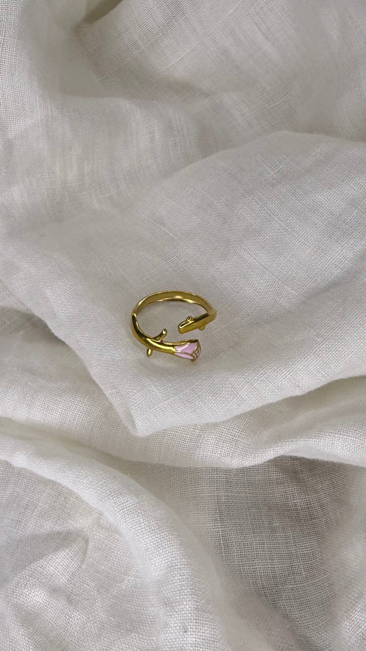 Bague rose