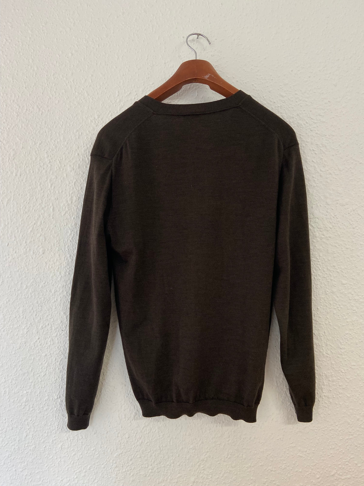 Cardigan marron chocolat Lacoste taille L