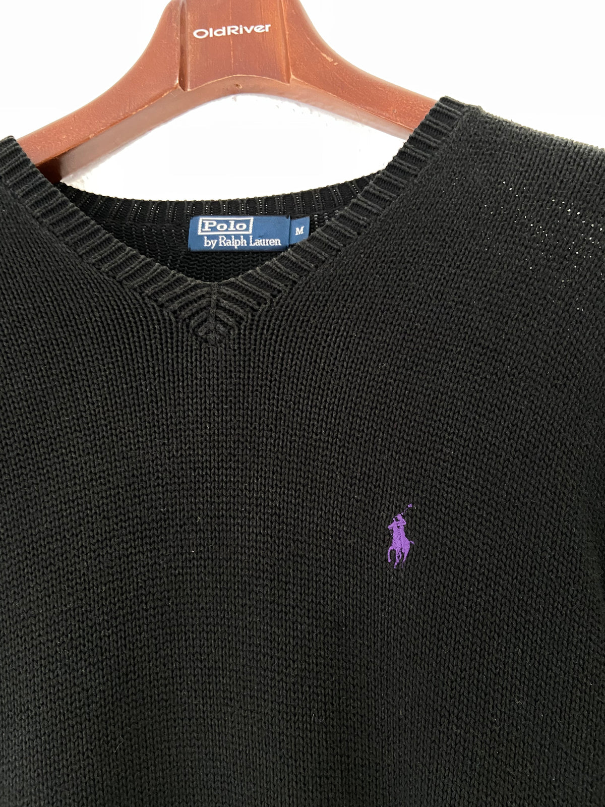 Pull Ralph Lauren noir col V