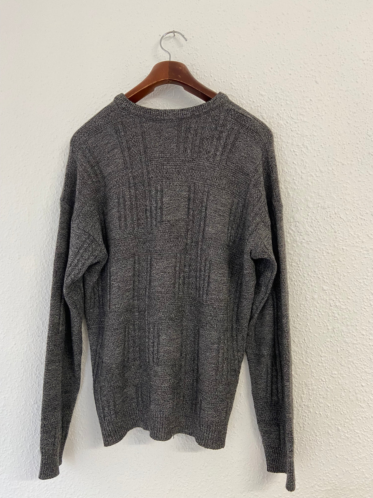 Pull épais Lacoste gris taille L