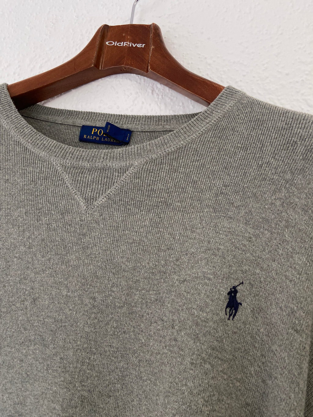 Pull gris Ralph Lauren taille XXL