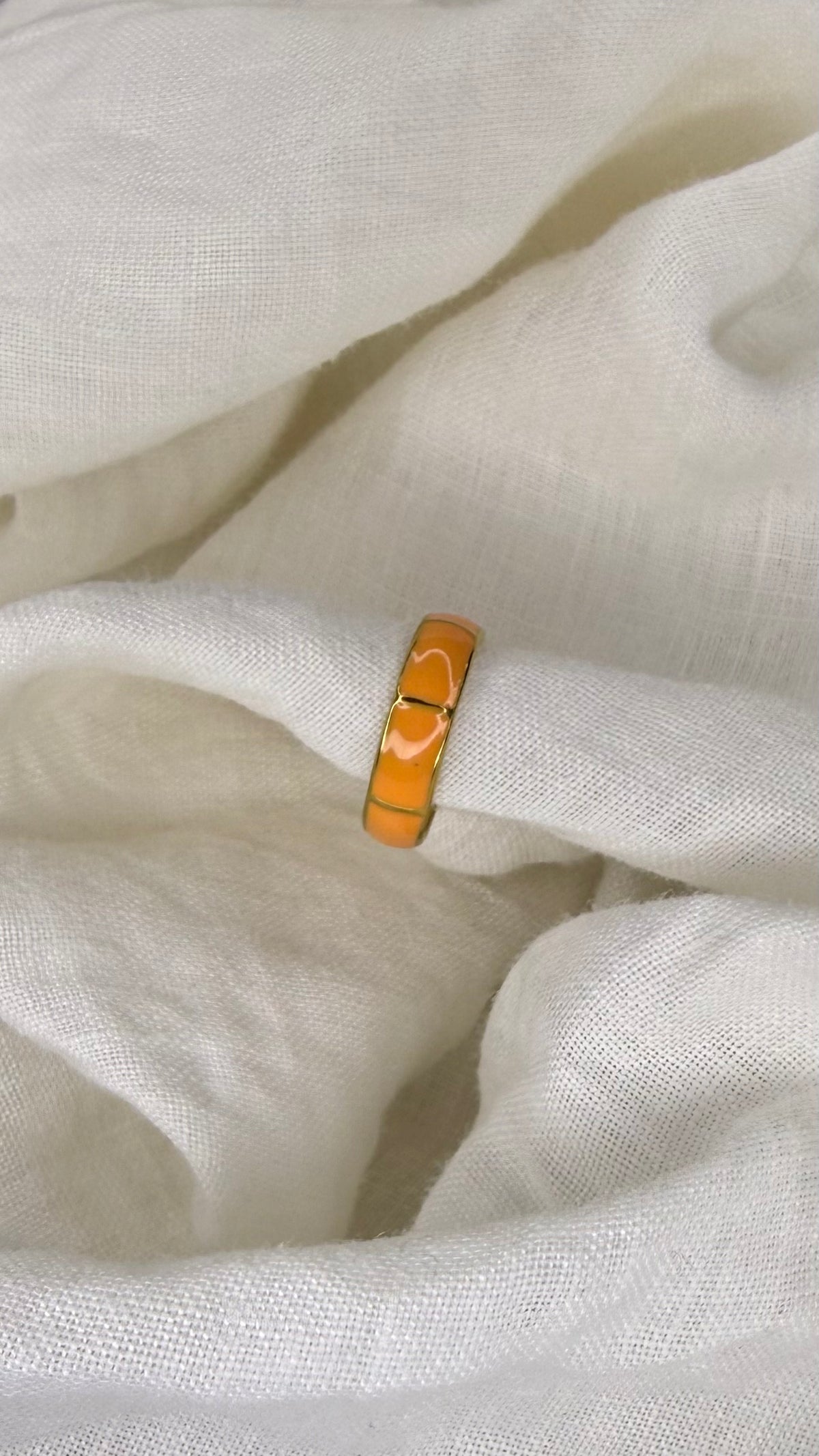 Bague orange