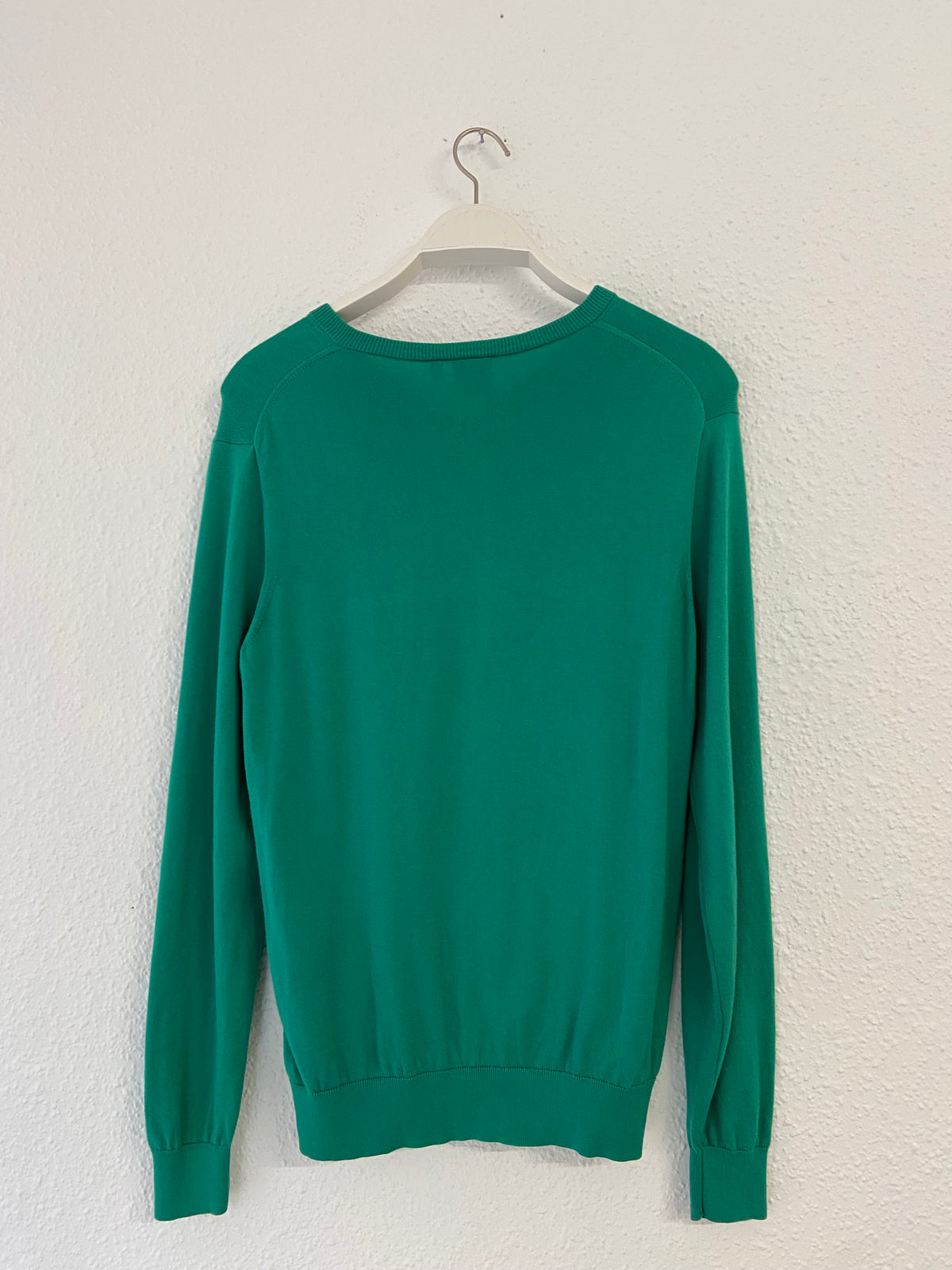 Pull Lacoste Live vert col V taille L