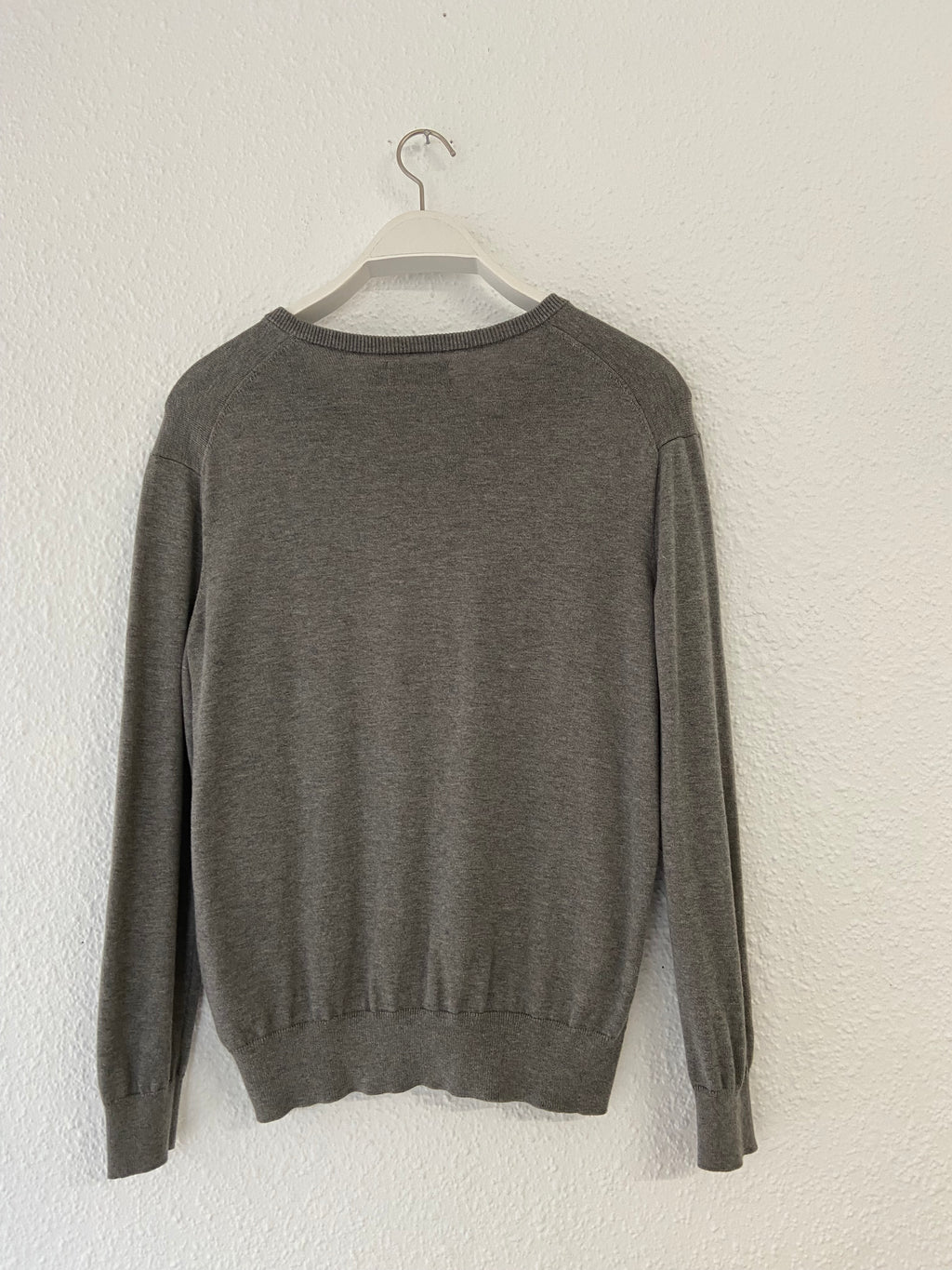 Pull gris col v Ralph Lauren taille M
