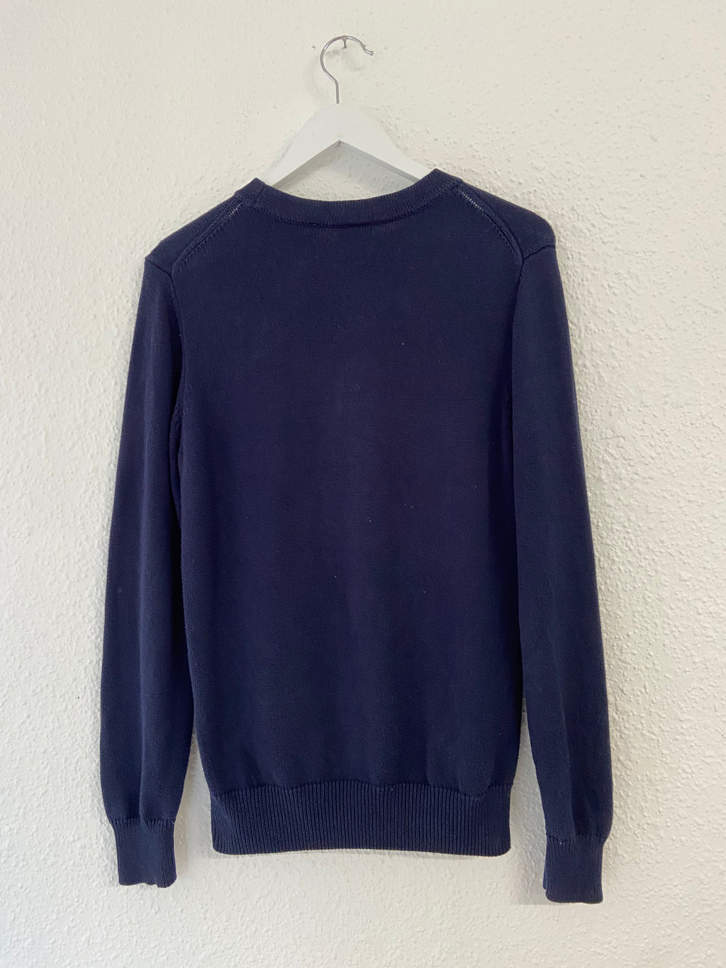 Pull 1927 Lacoste bleu marine taille S