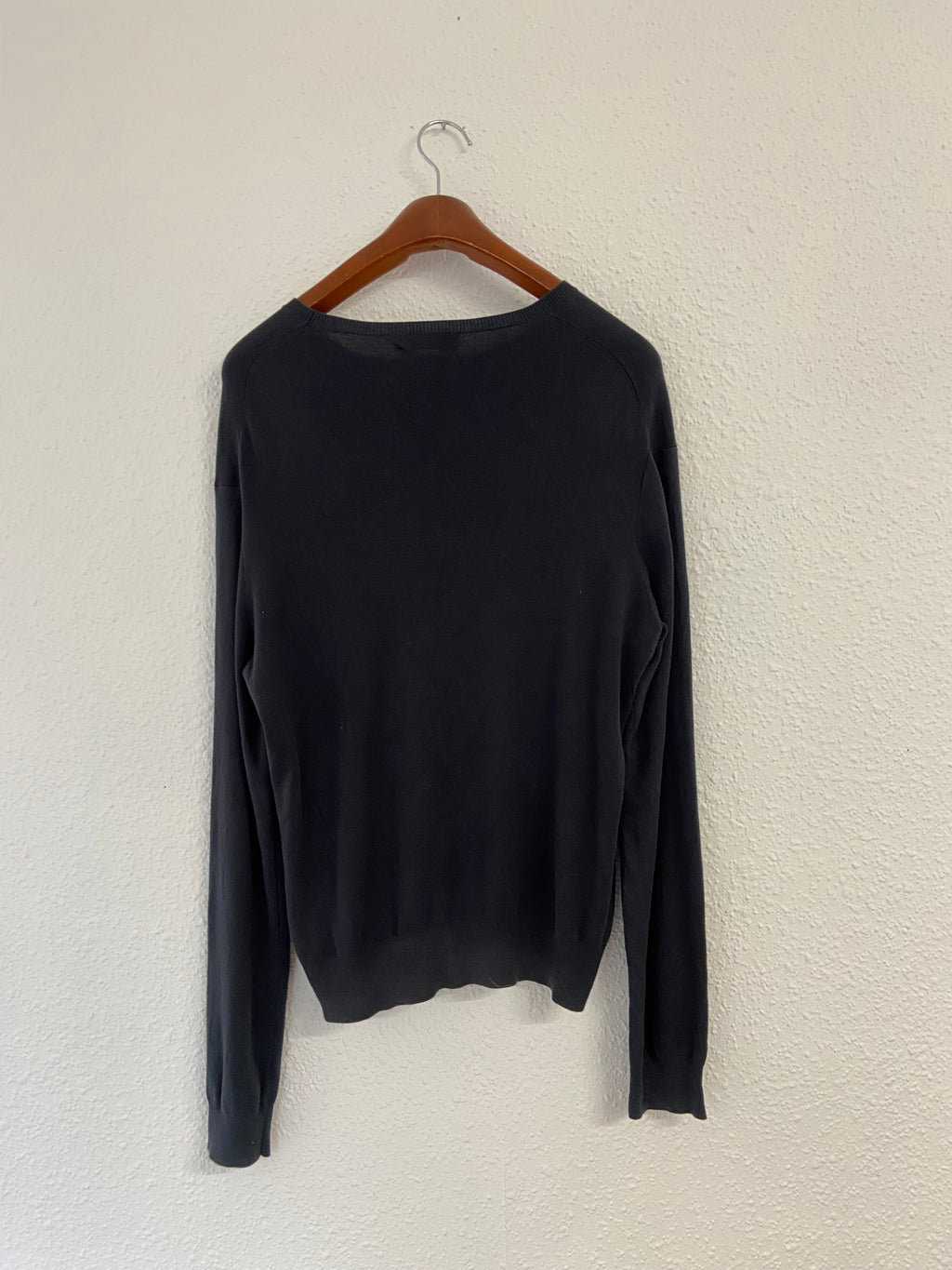 Pull noir col rond Ralph Lauren taille XL