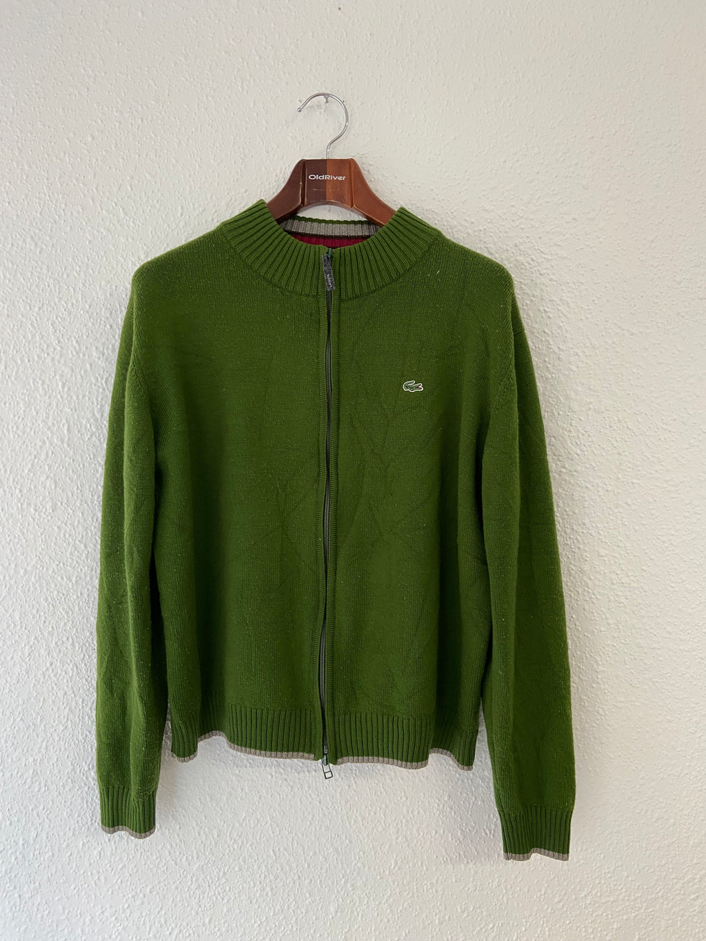 Gilet Lacoste vert taille XL