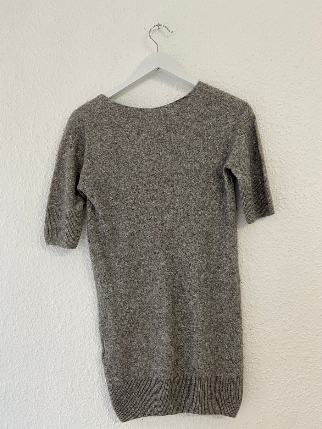 Pull manches courtes gris Lacoste taille S