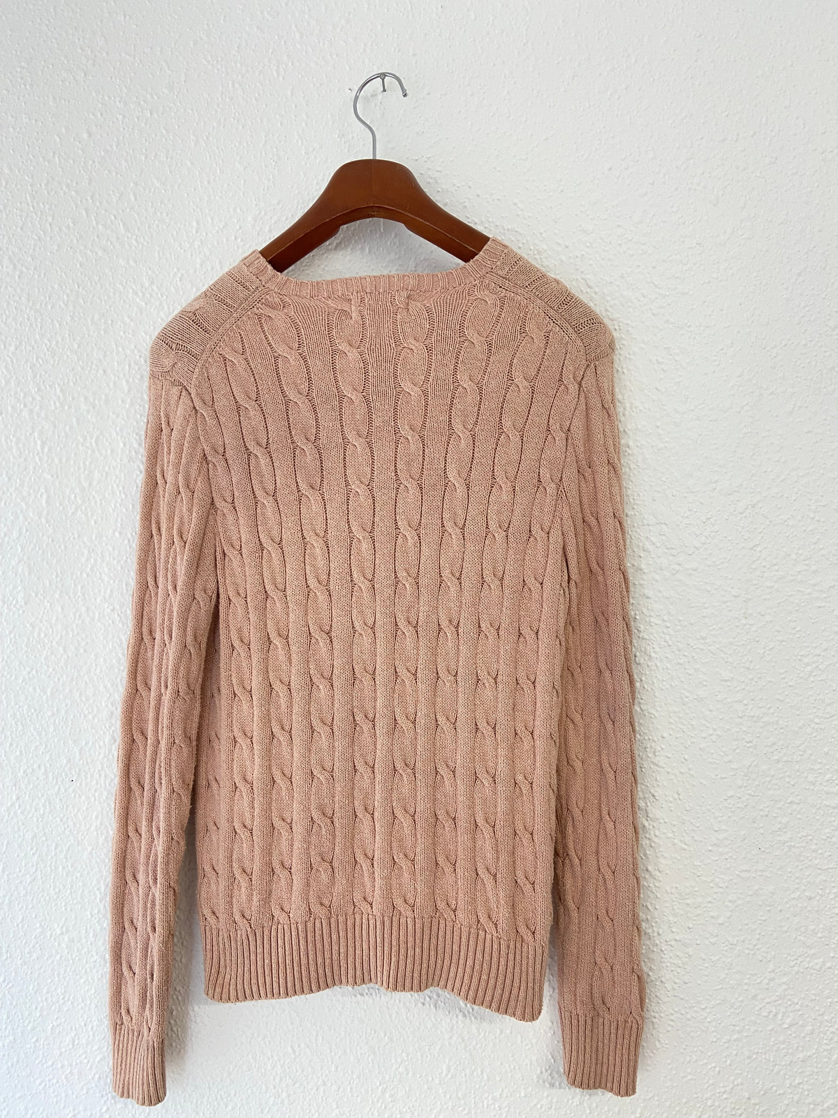 Torsadé rose Ralph Lauren taille S