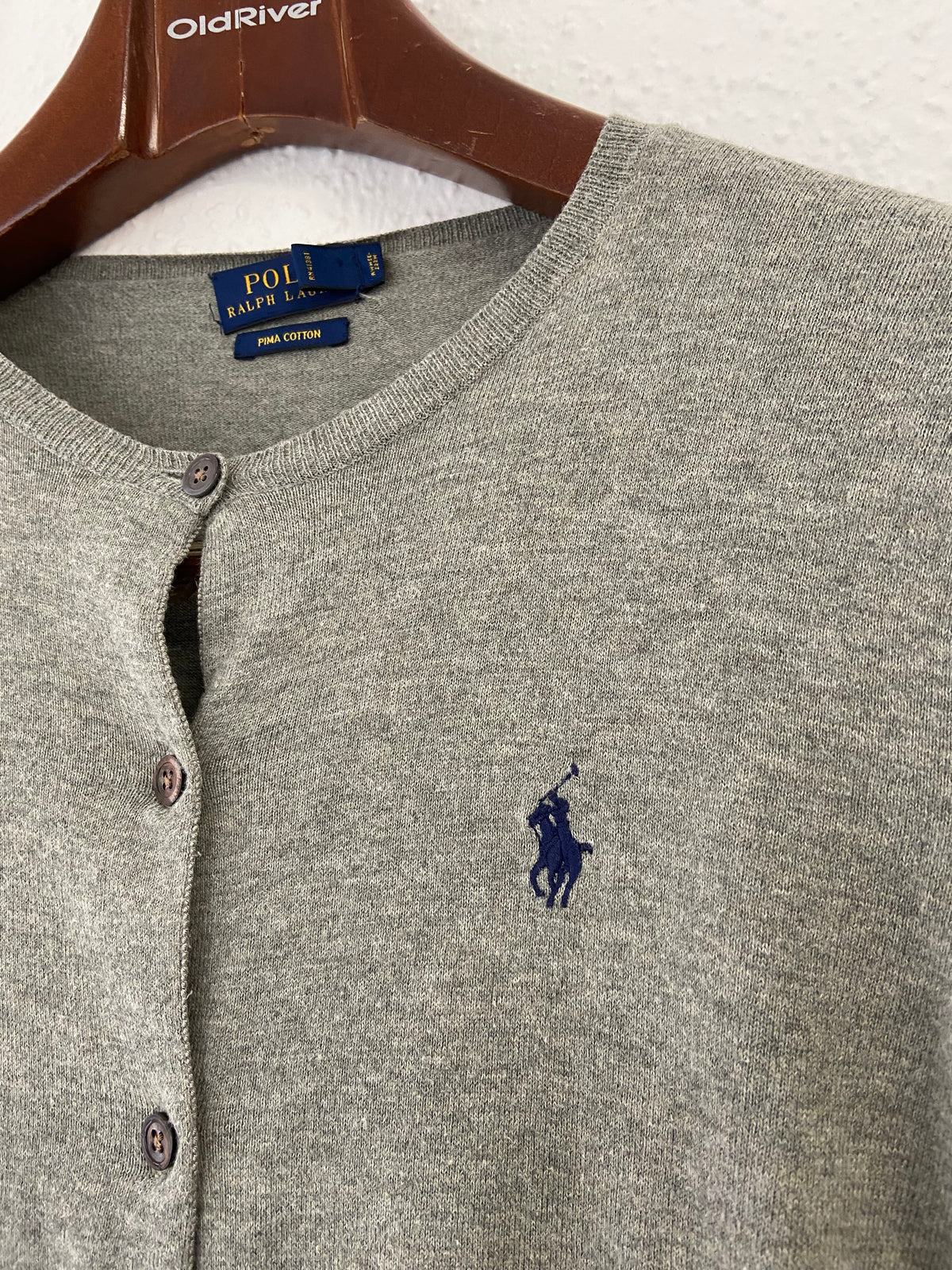 Cardigan gris Ralph Lauren taille XS