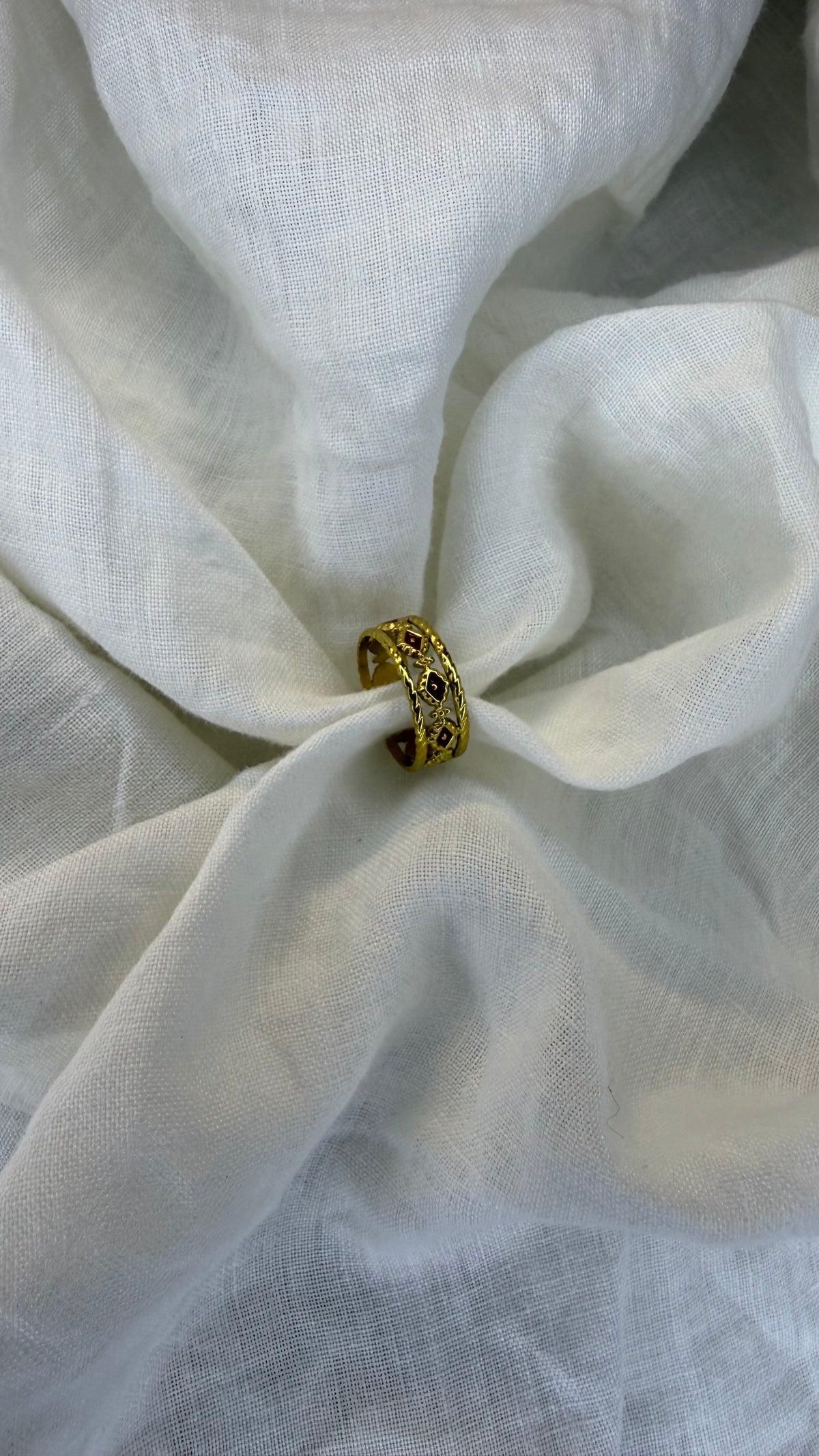 Bague bordeaux