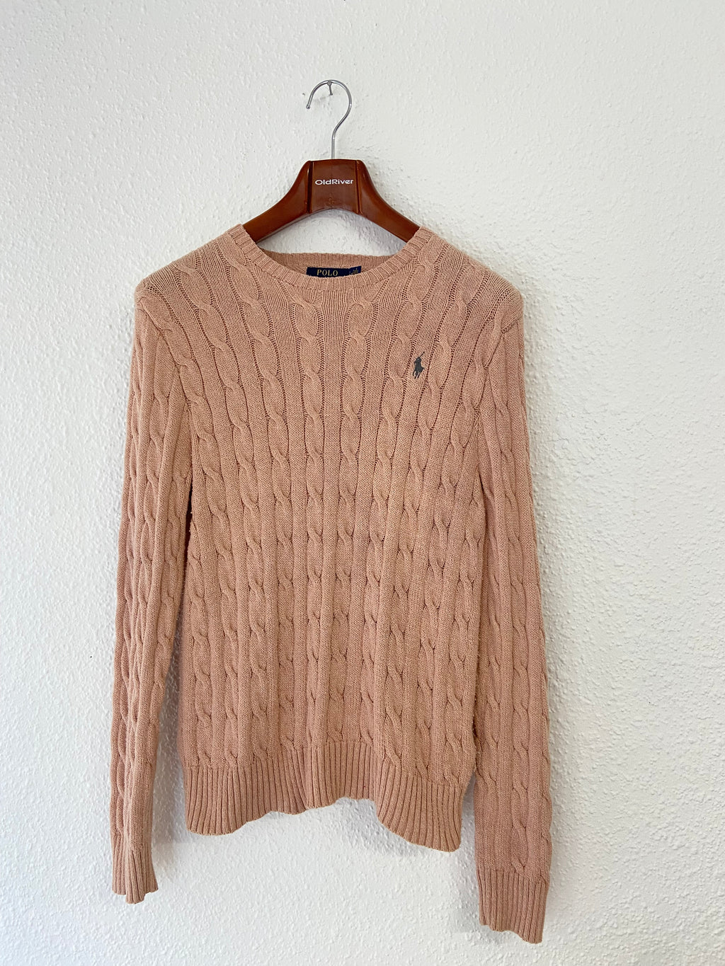 Torsadé rose Ralph Lauren taille S