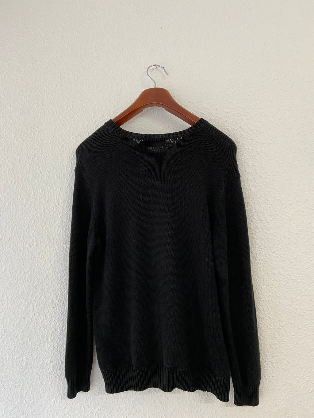 Pull Ralph Lauren noir col V