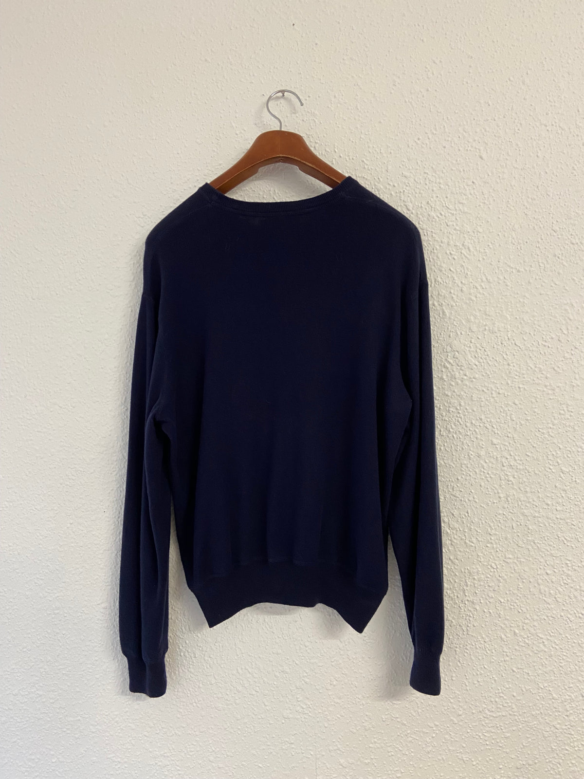 Pull Ralph Lauren épais bleu marine taille XL