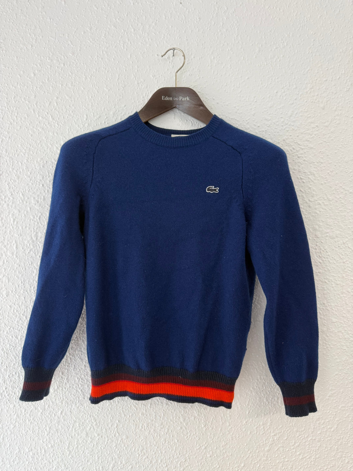Pull Lacoste bleu marine taille XS