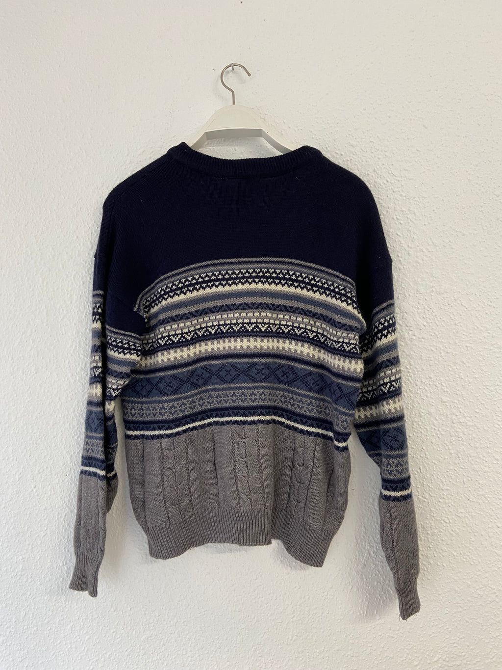 Pull Lacoste vintage bleu taille S