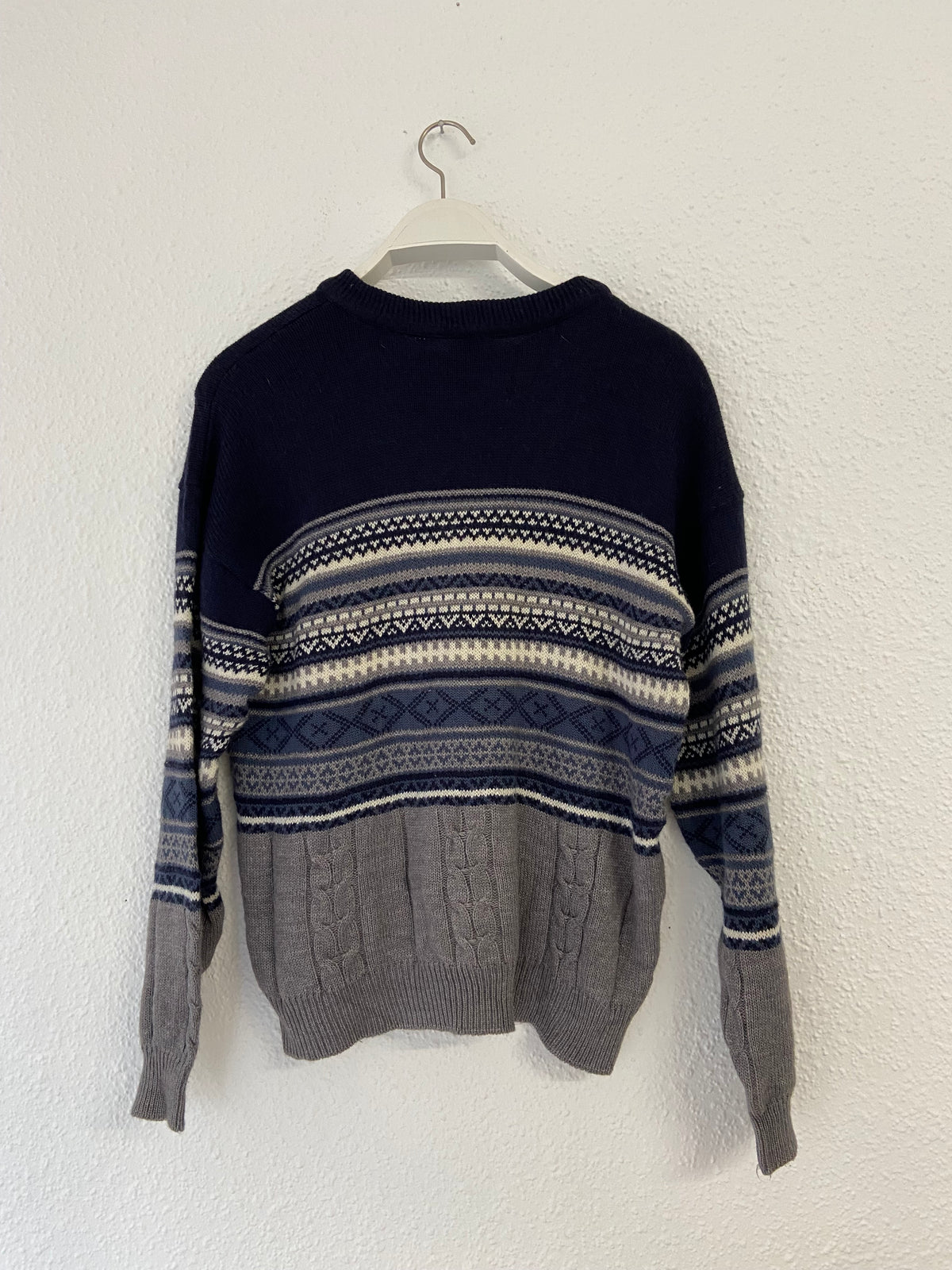 Pull Lacoste vintage bleu taille S