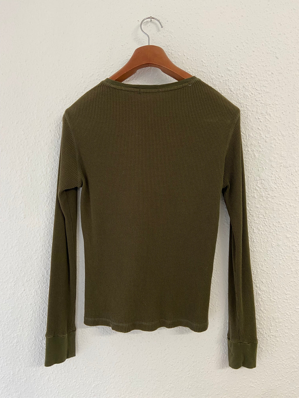 Pull vert kaki nid d'abeille Ralph Lauren taille L