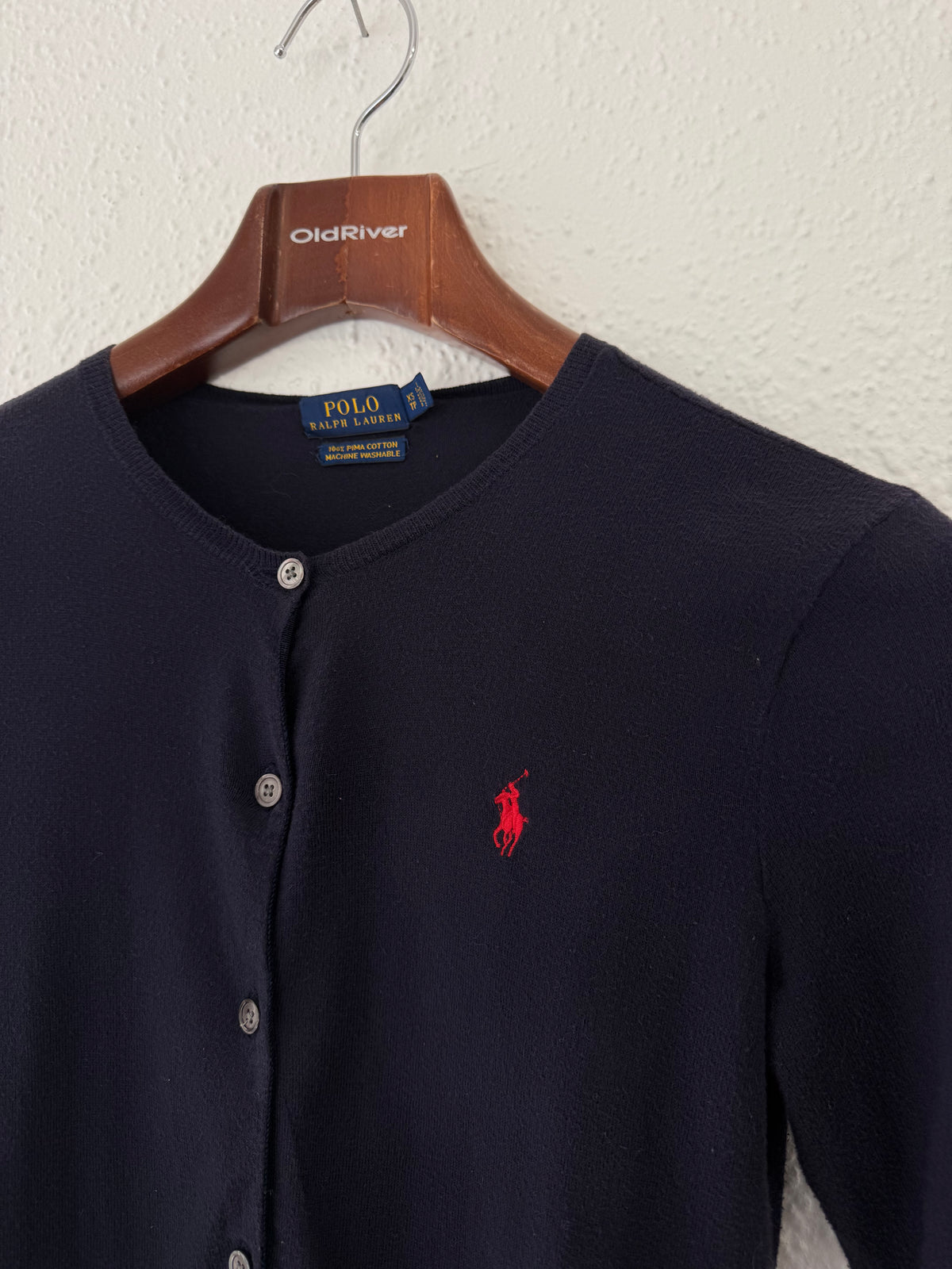 Cardigan bleu marine Ralph Lauren taille XS