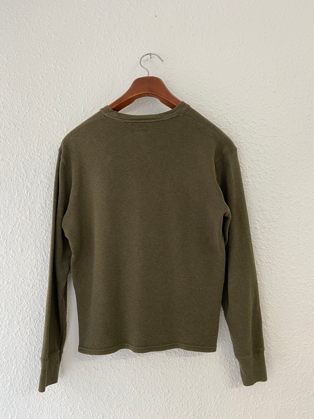 Pull vert kaki nid d'abeille Ralph Lauren taille M