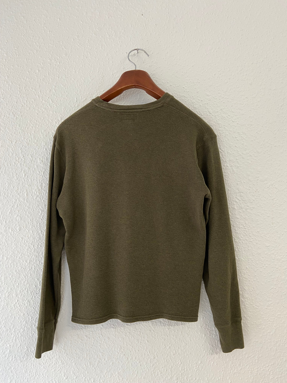 Pull vert kaki nid d'abeille Ralph Lauren taille M