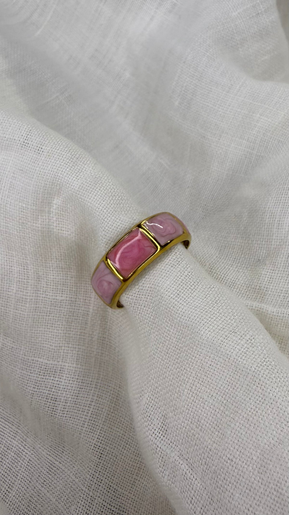 Bague rose