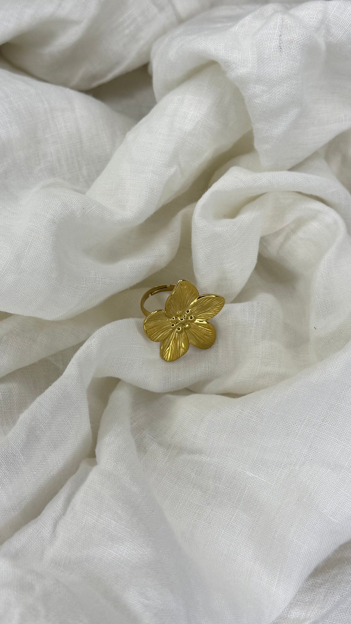 Bague fleur