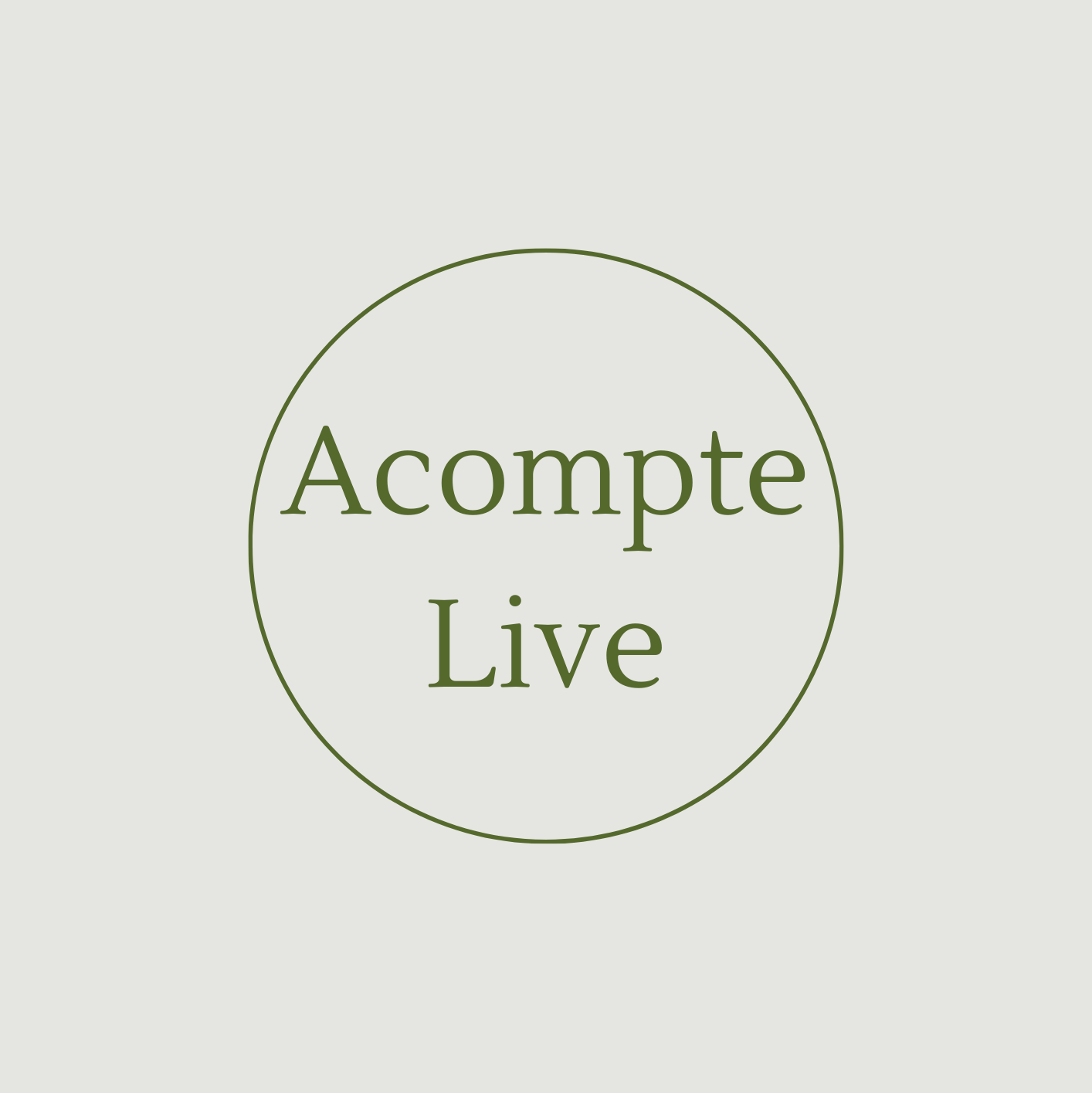 Acompte Live